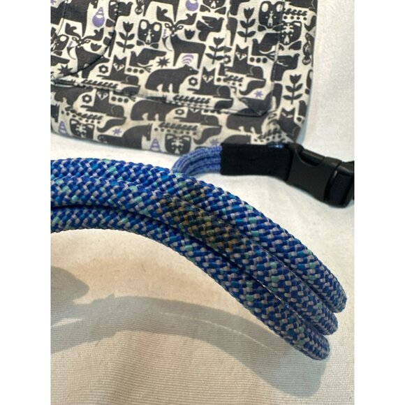 Kavu Rope Bag With Animal Print Design & Adjustable Strap 11" x 9" Imperfect - Picture 2 of 5